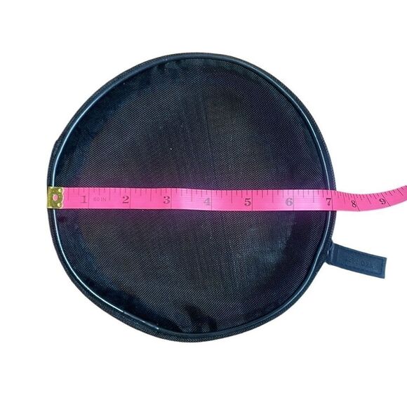 Sephora mesh round makeup bag black 7” - Picture 3 of 3